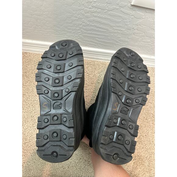 SOREL | Men’s Black Thinsulate Insulated Winter Boots Waterproof Snow | Size 11 - Picture 7 of 7